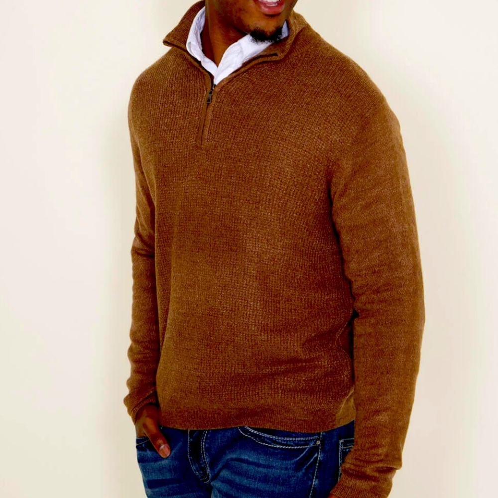 Weatherproof Vintage Soft Textured Quarter Zip Sweater